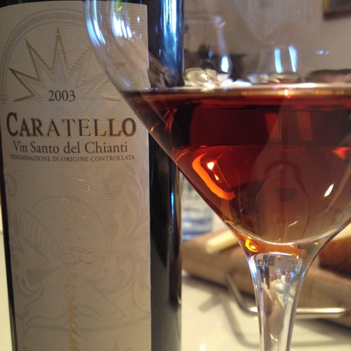 Caratello sweet wine produced by Beconcini winery