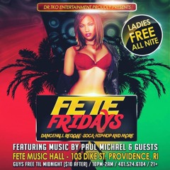PAUL MICHAEL LIVE AT FETE FRIDAYS ON FEBRUARY 3RD