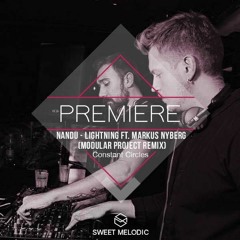 PREMIERE : Nandu - Lightning feat. Markus Nyberg (Modular Project Remix) [Constant Circles]