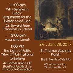 Why Believe in God? Arguments for the Existence of God | Prof. Edward Feser
