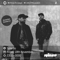 Solardo - On The Corner (Rinse FM Podcast 18th November 2016)