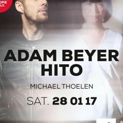 Michael Thoelen @ Cafe d'Anvers 28.01.17 with Adam Beyer & Hito (closing set)