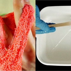 Asmrsurge - ASMR Floam Vs Liquid Rubber (oddly Satisfying)