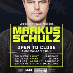 Markus Schulz Exclusive 2017 Australia Tour Mix