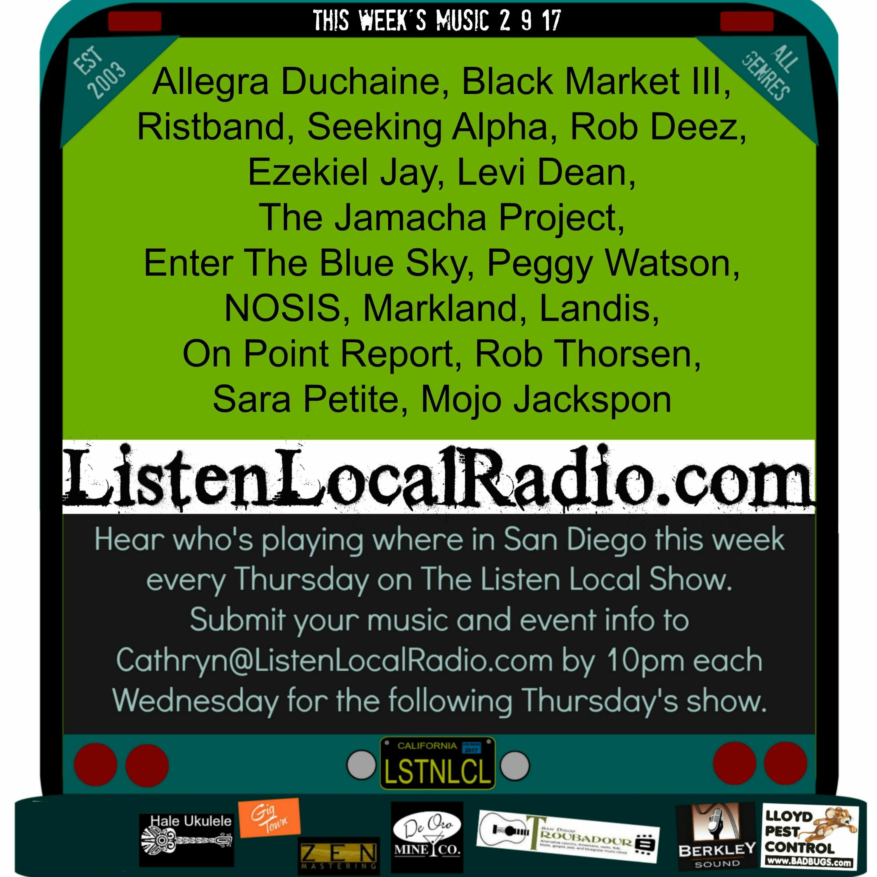 The Listen Local Show 2 9 17 episode artwork