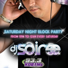 93.3 KKOB FM Saturday Night Block Party Mix 4-23-16 pt.1