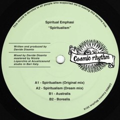 PREMIERE: Spiritual Emphasi - Borealis [Cosmic Rhythm]