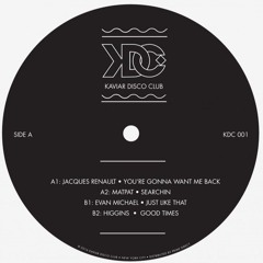 PREMIERE : Jacques Renault - You're Gonna Want Me Back