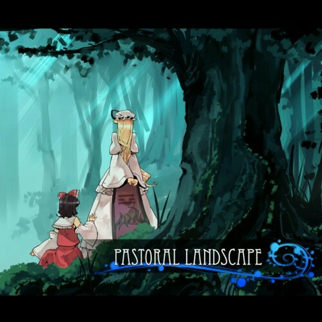 PASTORAL LANDSCAPE Foxtail-Grass Studio