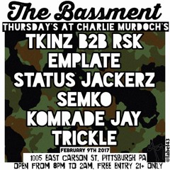 The Bassment at Charlie Murdoch's 2.9.17 - Trickle