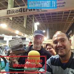 Fiets en Wandelbeurs 2017 WieWaarWat.TV Stijn Gabeler en Marc Altena Bike4Travel.nl