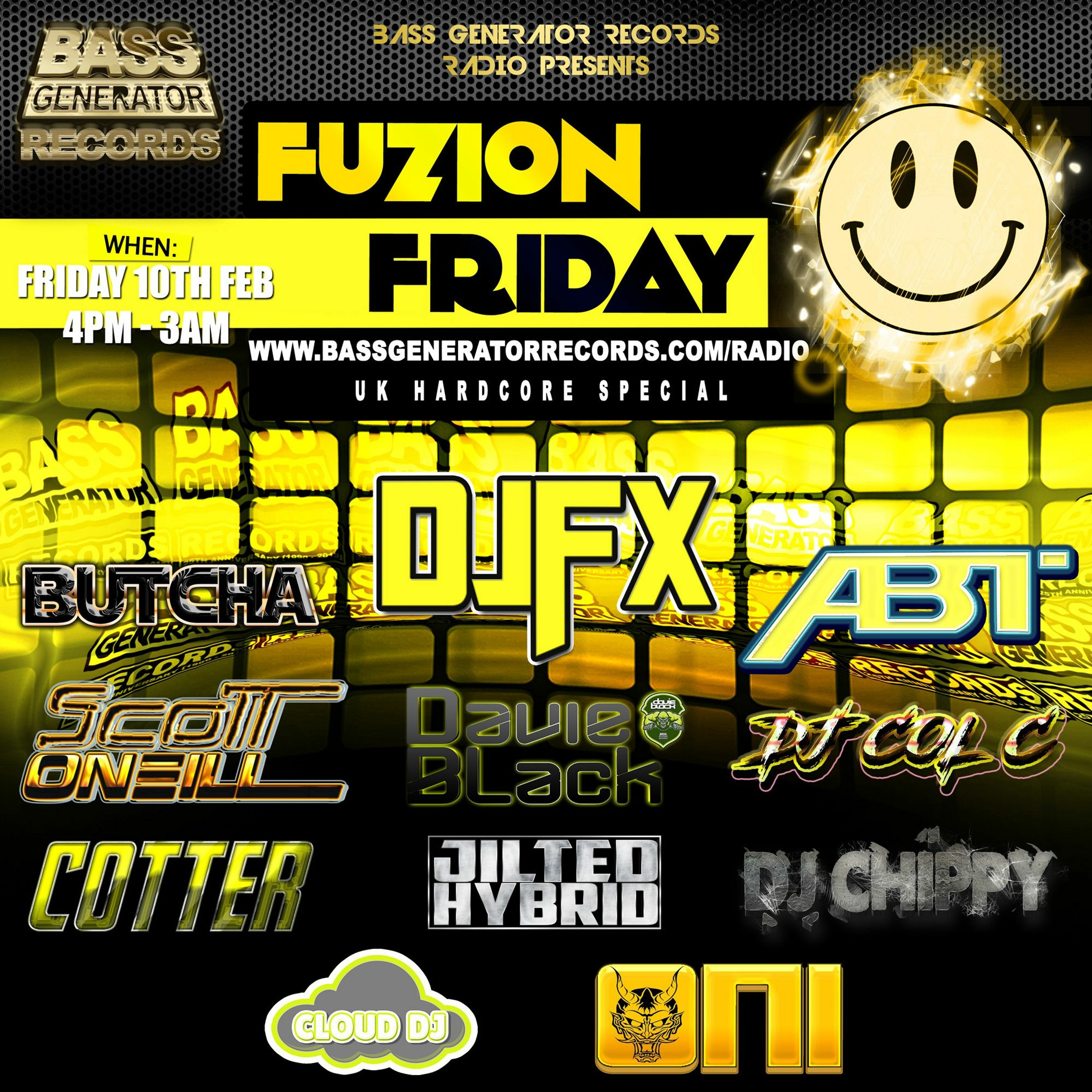 DJFX Fuzion Friday 10/02/17 episode artwork