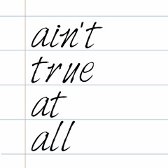 Ain't True At All - Demo (R. Cooney, H. Warren)