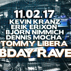 Nimmich @ Tommy Liberas Bday - Rave - Elektroküche Köln 2017 - 02 - 12
