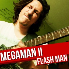 Megaman II - Flash Man Metal Cover