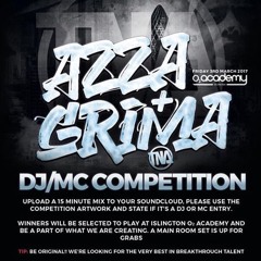 AZZA AND GRIMA DJ COMP ENTRY ANAGRAM