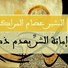 إماتة الشر بعدم ذكره ~ كتبه البشير عصام المراكشي