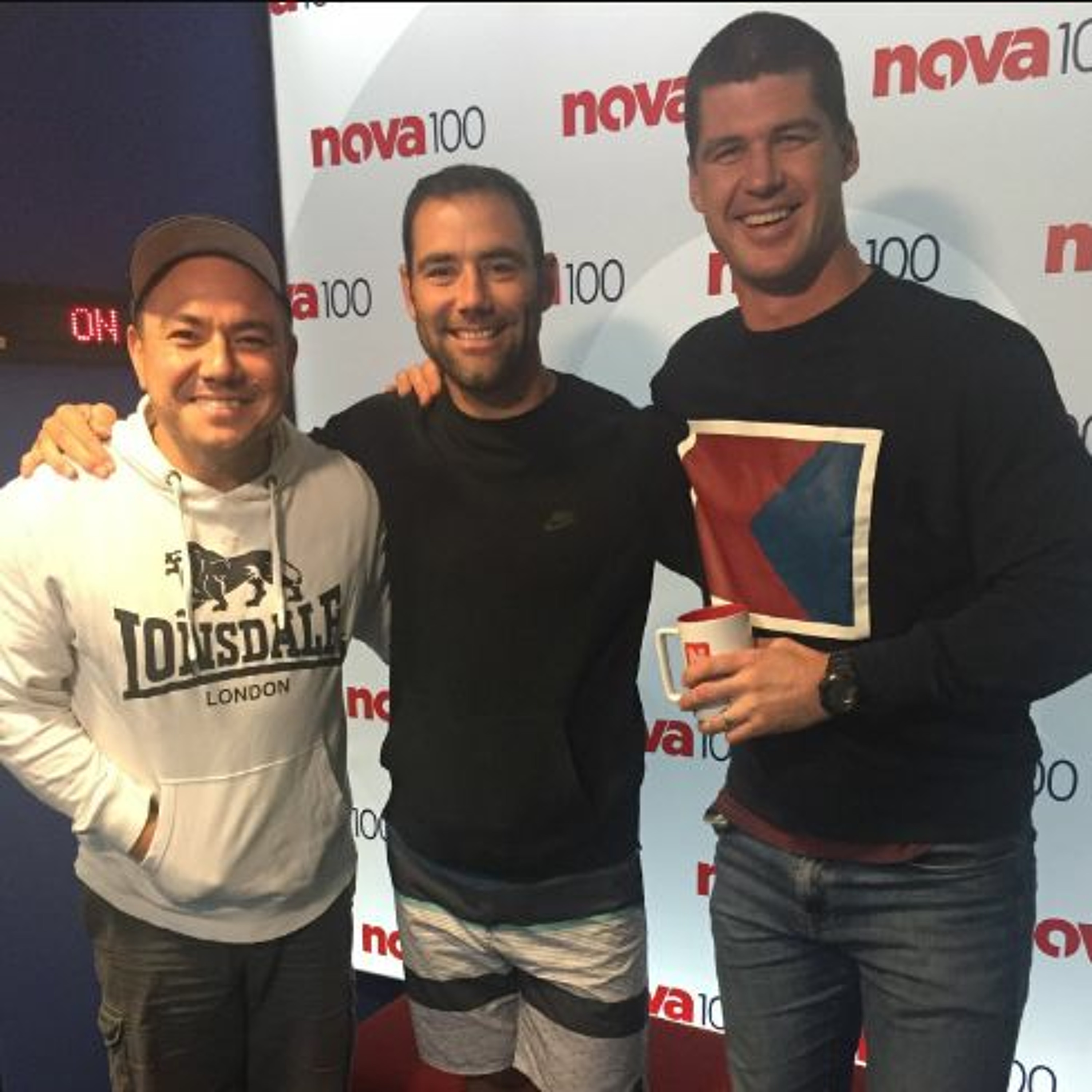 Cameron Smith, NOVA 100 Chrissie, Sam and Browny, February 14, 2017 episode artwork