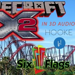 X2 Roller Coaster in 3D Audio - Listen W/ Headphones! - Six Flags Magic Mountain