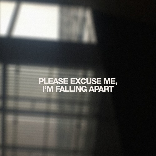 please excuse me, i'm falling apart