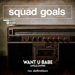 Want U Babe (Radio Edit)