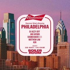 Budweiser x Boiler Room What’s Brewing In Philadelphia DJ Jazzy Jeff DJ Set