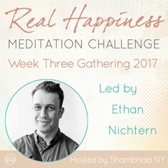 Week Three Gathering w Ethan Nichtern - Real Happiness Challenge 2017