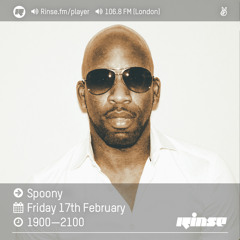 Rinse FM Podcast - Spoony - 17th November 2017