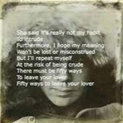 50 Ways To Leave Your Lover