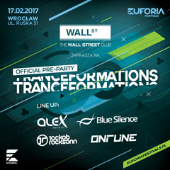 DJ ALEX live at TRANCEFORMATIONS PRE-PARTY Wall Street Wroclaw (2017-02-17)