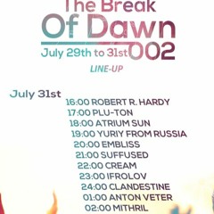 ❖ Progressive Breaks Mix ❖ The Break Of Dawn 002 [July 2016] Pure.FM