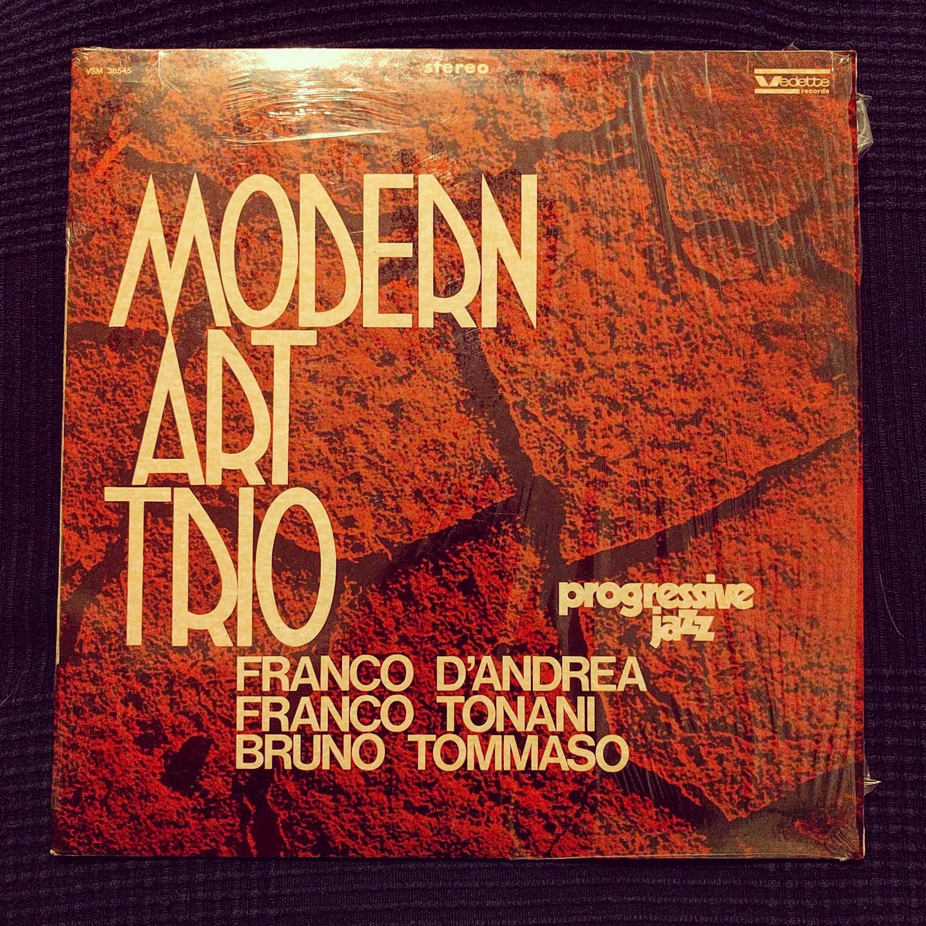 MODERN ART TRIO - 1971 Italian POST BOP & PROG. Euro JAZZ grail episode artwork