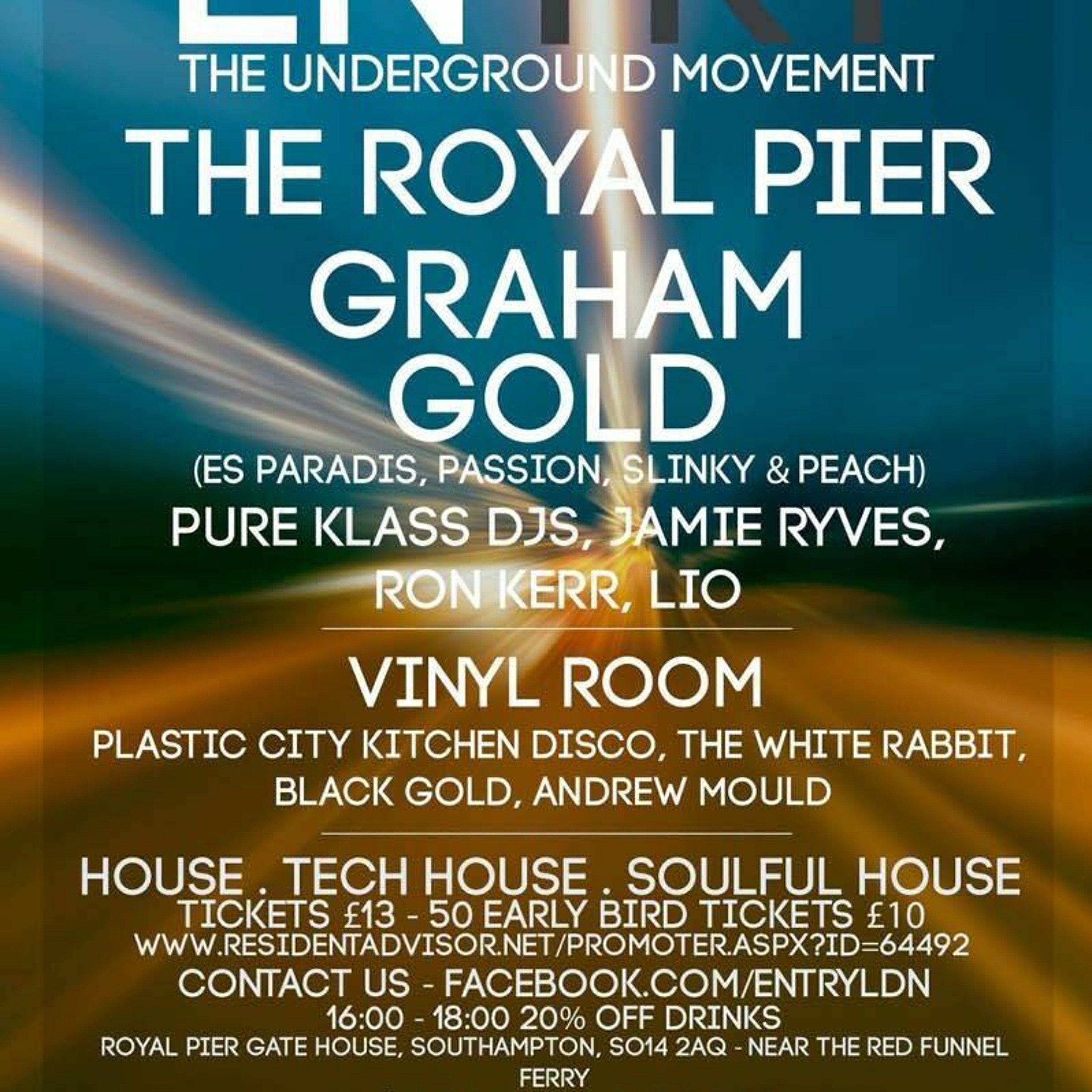 PURE KLASS DJs -ENTRY @ ROYAL PIER SOUTHAMPTON 16th APRIL -HOUSE PROMO MIX N FX episode artwork