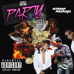 Party X T-Shirt - Chris Brown & Migos ft. Usher, Gucci Mane