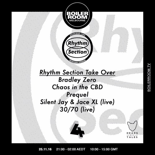Bradley Zero Boiler Room Melbourne DJ Set