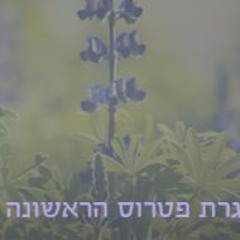1-פטרוס הראשונה א׳