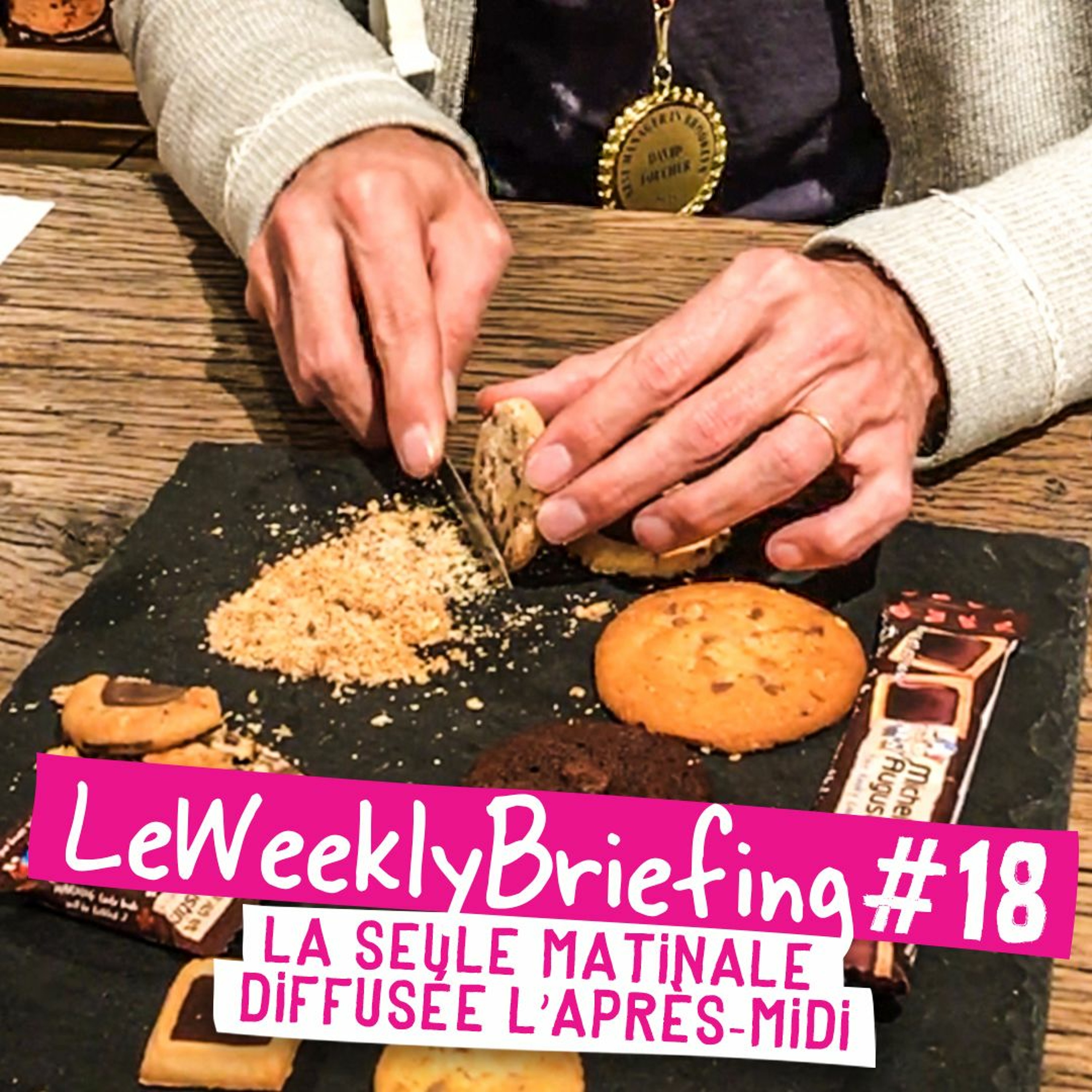 Le Weekly Briefing par Michel et Augustin et TOUTE la tribu - La seule matinale diffusée l\'après-midi - Chaque lundi à 15h dans vos oreilles ;)