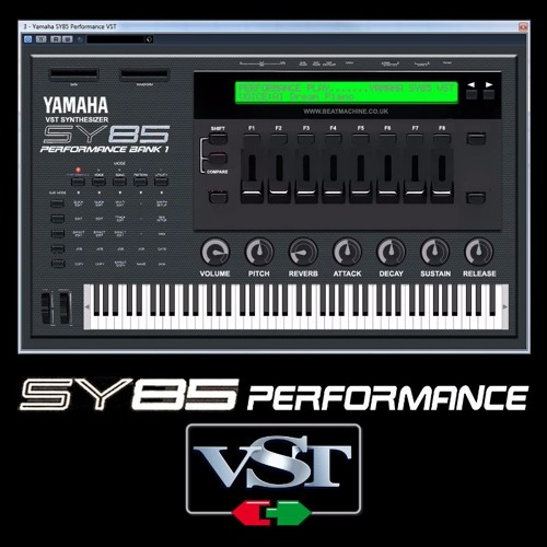 Yamaha SY85 VSTi - Yellow Pearl