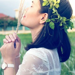 Flowers On Her Shirt And Skin