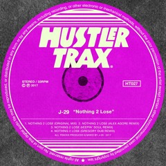 [HT027] J-29 - Nothing 2 Lose EP incl. Alex Agore, Keepin' Soul & Gregory Dub Rmx [Out Now]