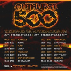 The Outburst Radioshow - Episode 500 (24/02/17)