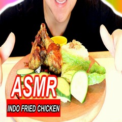 ASMR: Indo Fried Chicken | Eating Sounds | MUKBANG | No Talking 닭 튀김