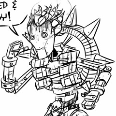 Junkrat but he's an MvM robot