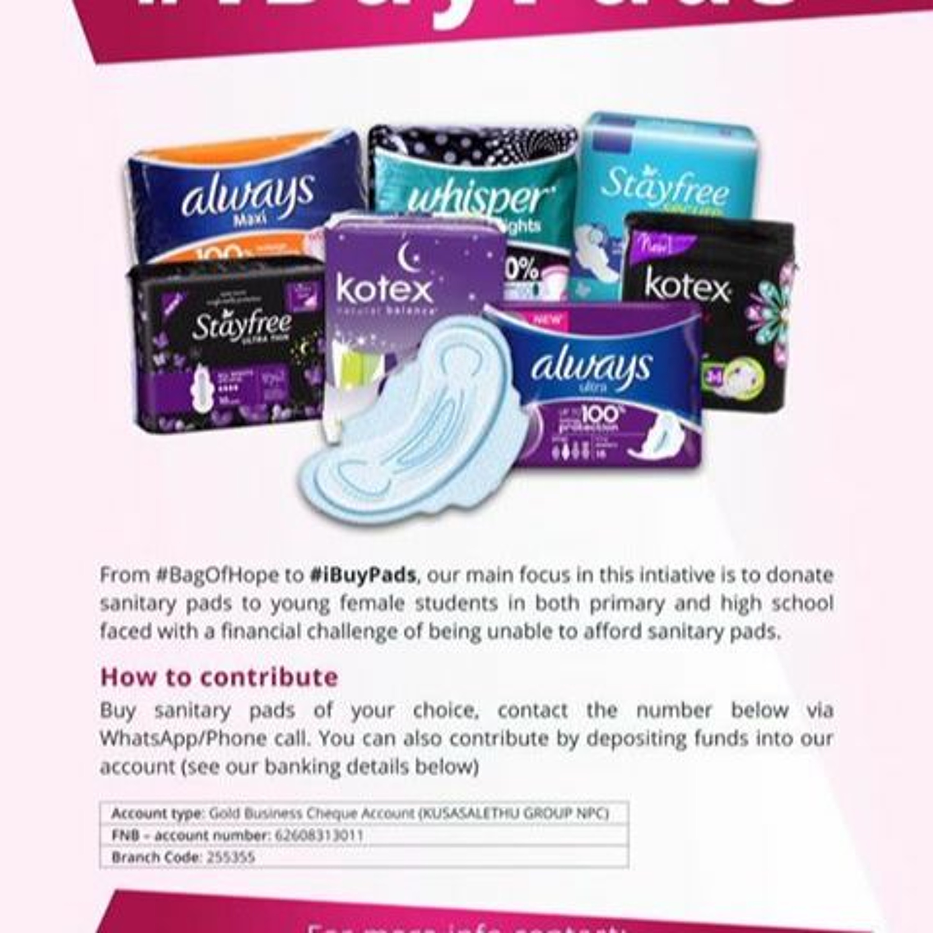 Donate A Pad Campaign episode artwork