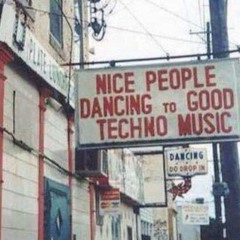 Nice people dance to good techno music.