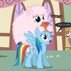PINK FLUFFY UNICORNS DANCING ON RAINBOWS (Wecamewithbrokenteeth style)
