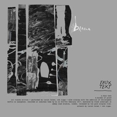 Drahla - Faux Text