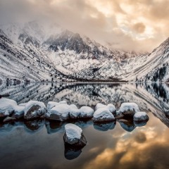 Winter in the mountains