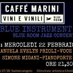 MANUELA PRIOLI & SIMONE MIGANI live at Blue Room Jazz Club 22-02-2017 - SOMEWHERE OVER THE RAINBOW