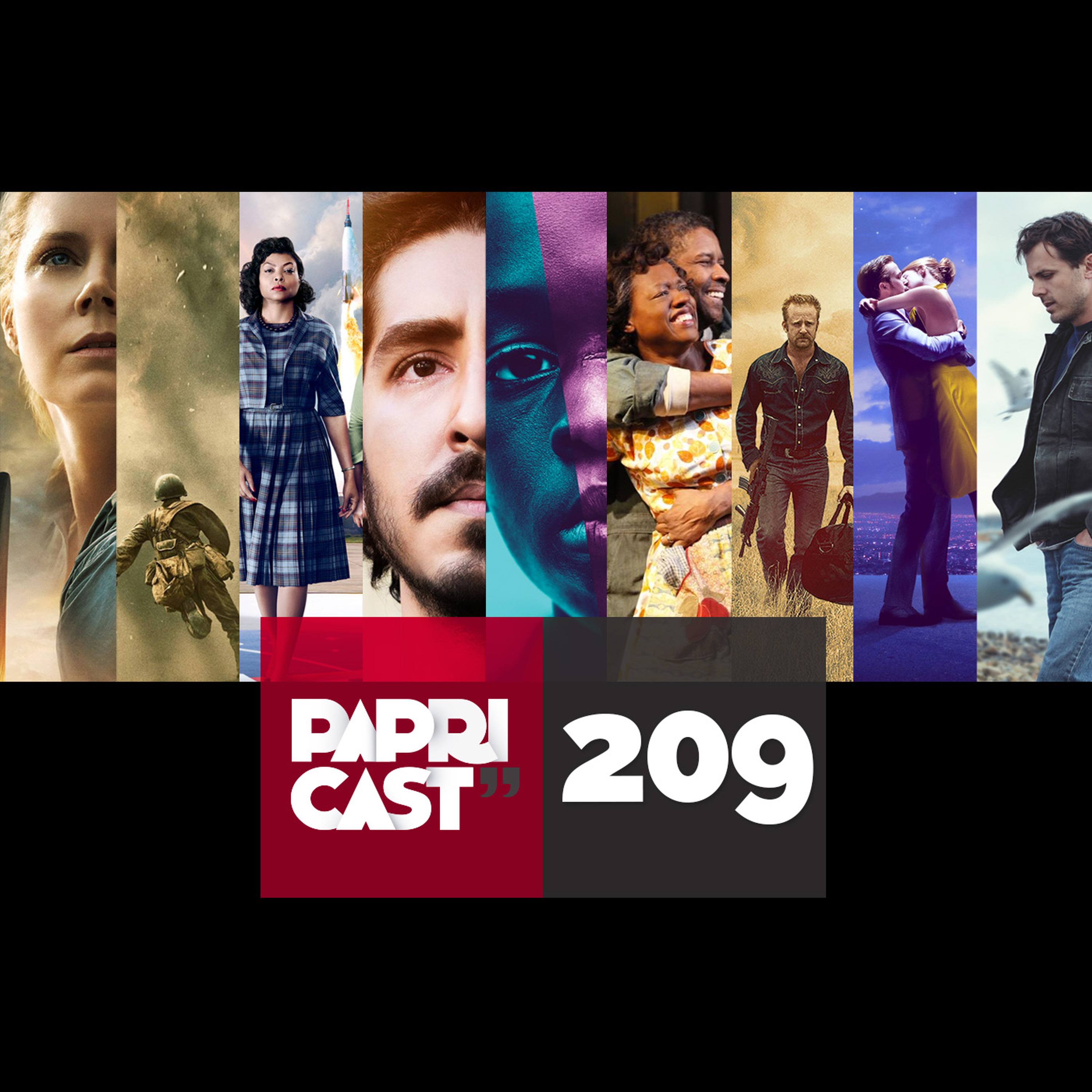 Papricast 209 /// Os Melhores Filmes do Oscar 2017 episode artwork